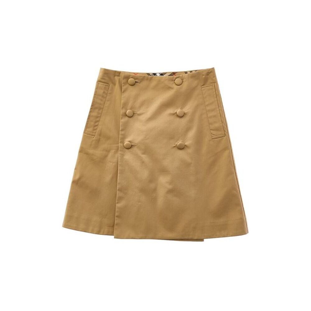 Burberry Girls Trench Skirt, Brown